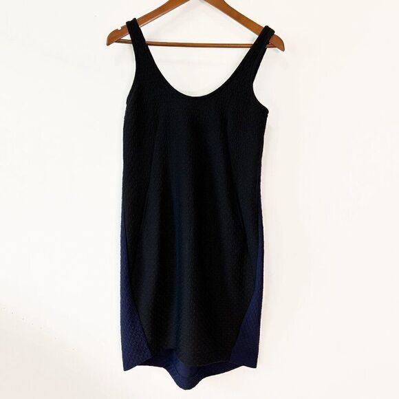 Anthropologie Maeve Two Toned Sidelong Seared Dress - Picture 3 of 10